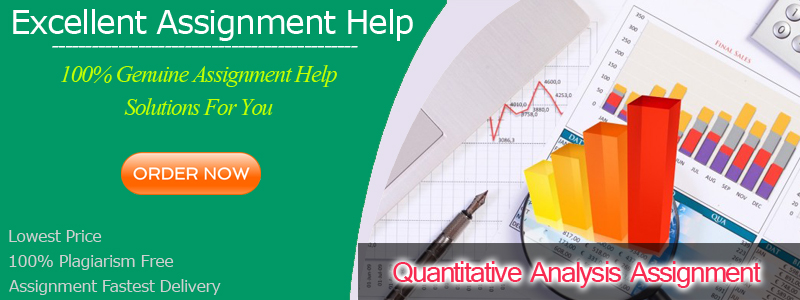 Quantitative Analysis Assignment Help